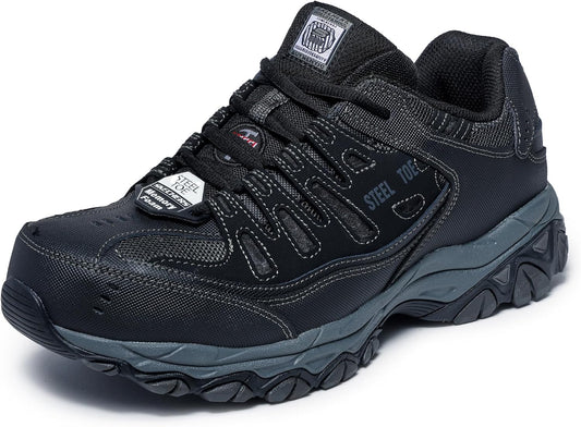 Skechers Mens Cankton Steel Toe Construction Shoe Size 10.5